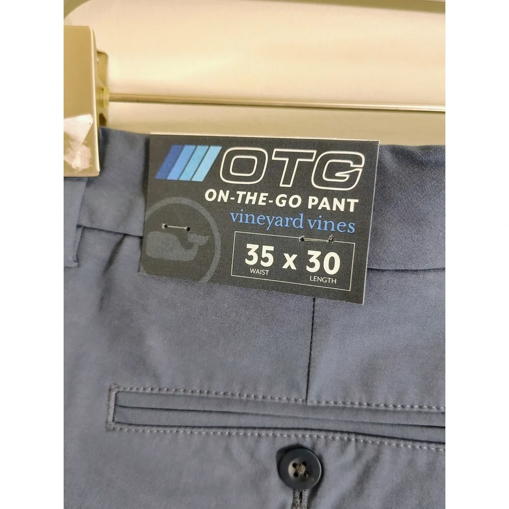 Vineyard Vines OTG Pants Men's 35x30 On The Go Performance Golf Casual NWT